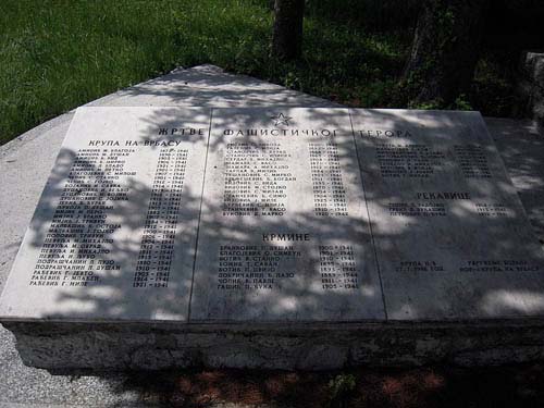 Partisan War Cemetery Krupa na Vrbasu #3