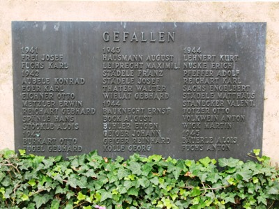 Oorlogsmonument Oberzell #2