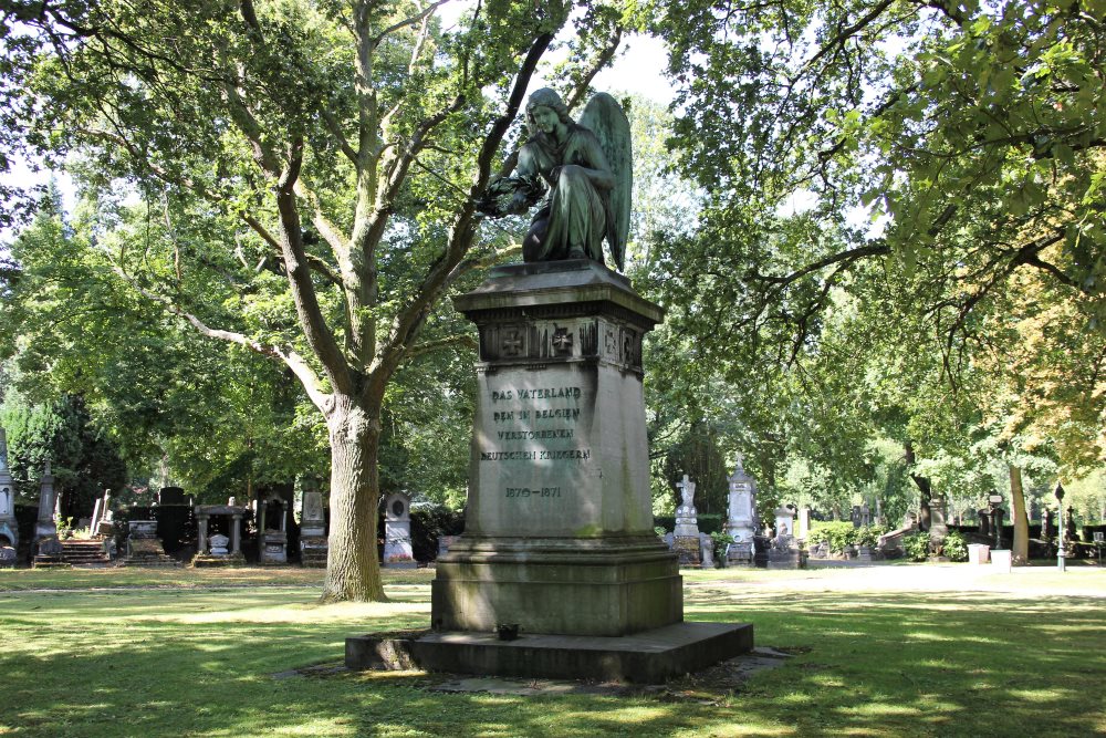 Duits Oorlogsmonument 1870-1871 Begraafplaats Stad Brussel