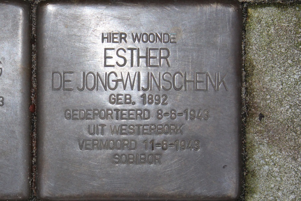 Stolpersteine Sarphatistraat 177 #3