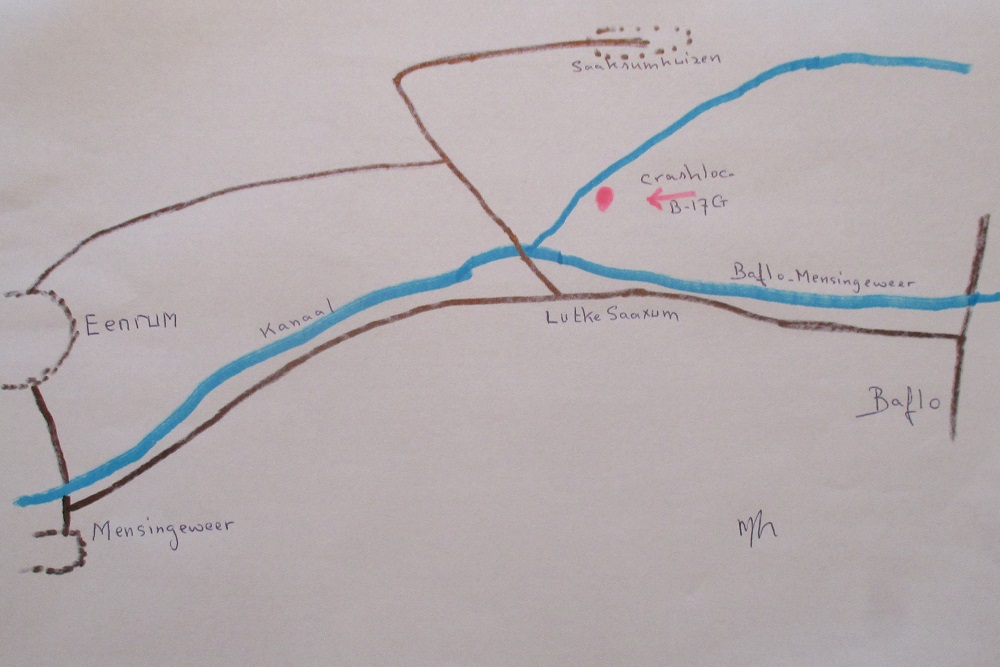 Crashlocation B-17G