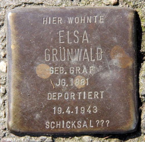 Stolpersteine Moritzstrae 18 #1