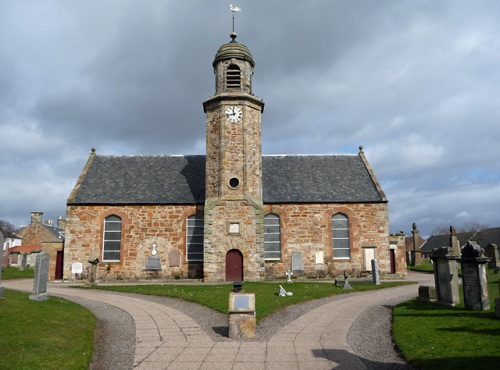 Oorlogsgraf van het Gemenebest Elie Parish Churchyard