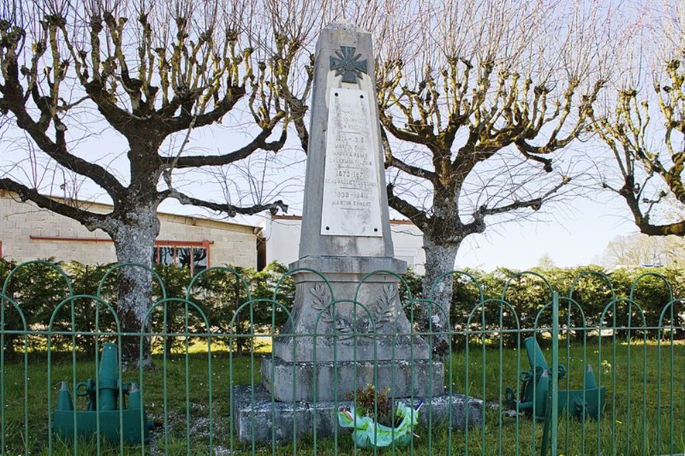 Oorlogsmonument Champ-sur-Barse