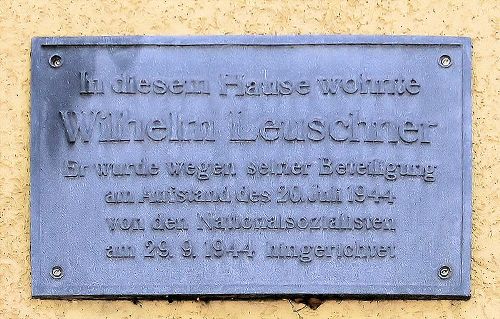 Gedenkteken Wilhelm Leuschner #1