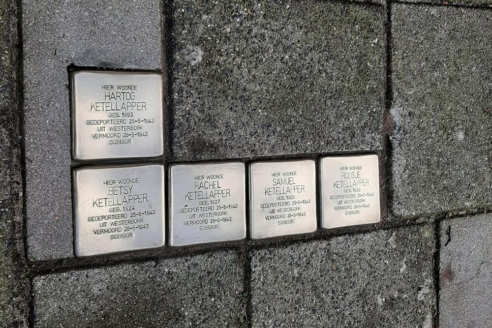 Stolpersteine Bisschop Ottostraat 29 #2