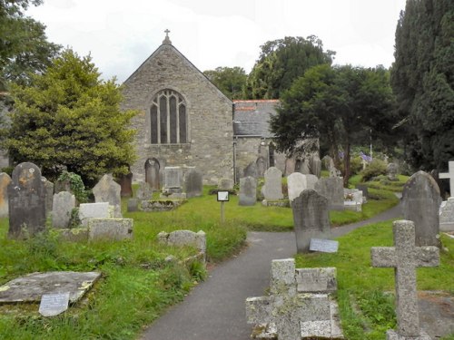 Oorlogsgraven van het Gemenebest St. Mylor Churchyard #1