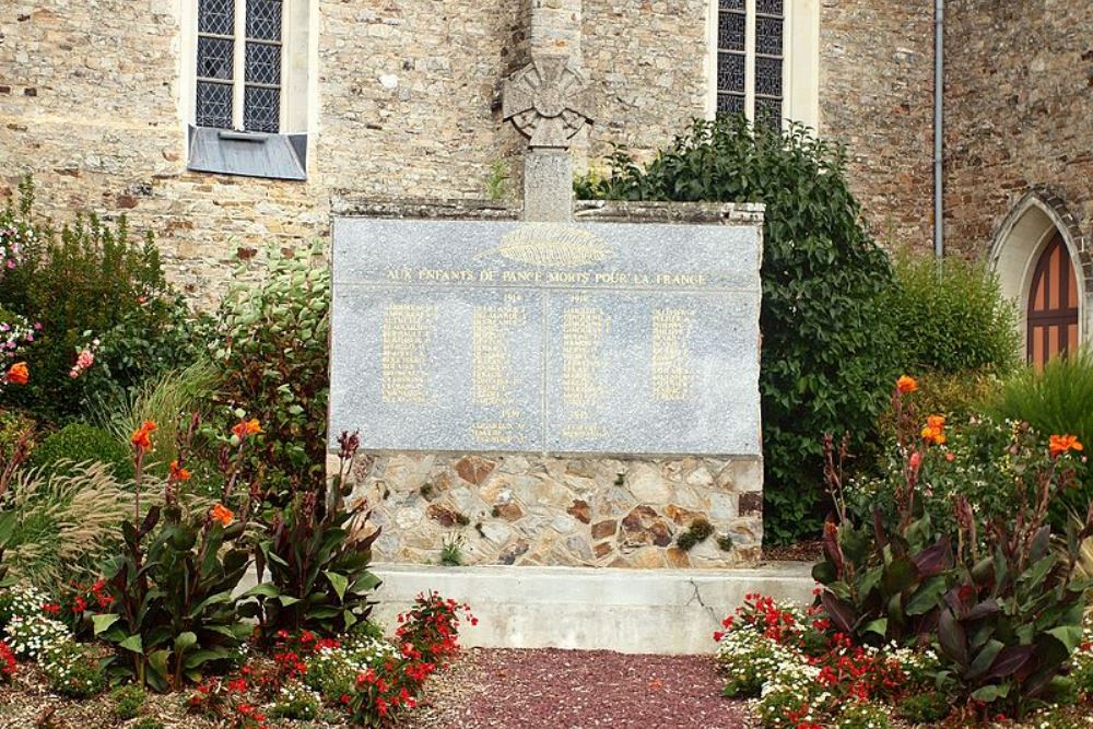 Oorlogsmonument Pancé #1