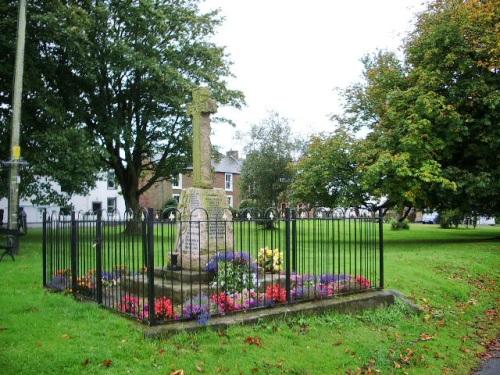 War Memorial Baggrow and Blennerhasset