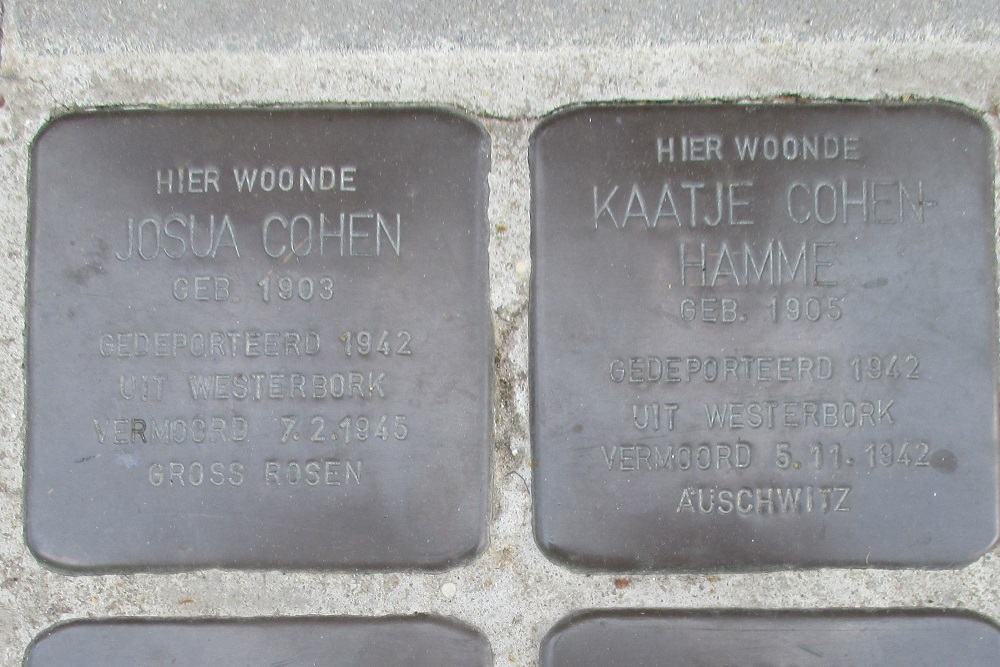 Stolpersteine Oosterparallelweg 69 #2