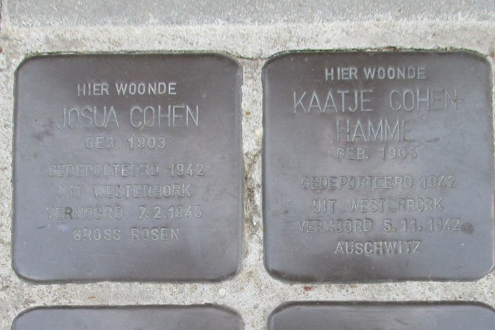 Stolpersteine Oosterparallelweg 69 #2