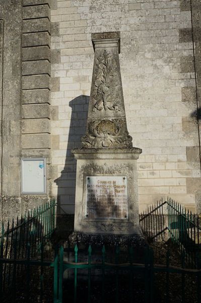 Oorlogsmonument Saint-Martin-aux-Champs #1