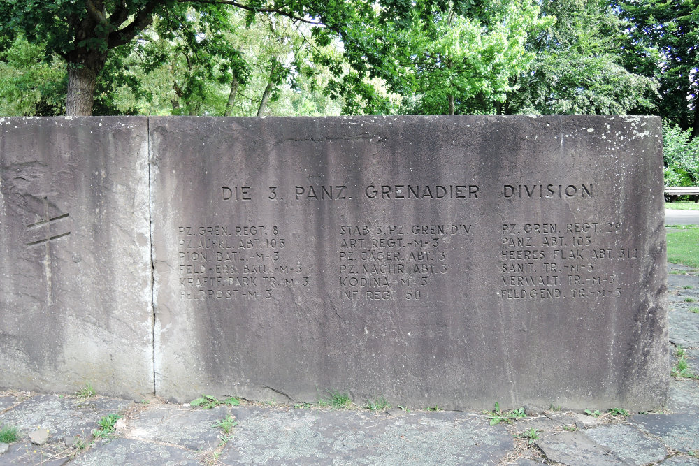 War Memorial 3. Panzer Grenadier Division Bedburg #3