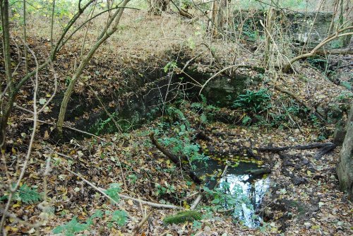 Restant Duitse Mortier Bunker Groeneburgbos