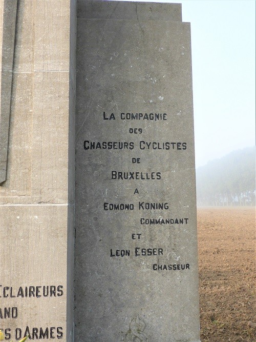 Herdenkingsmonument Belgische Compagnie Cyclisten #5