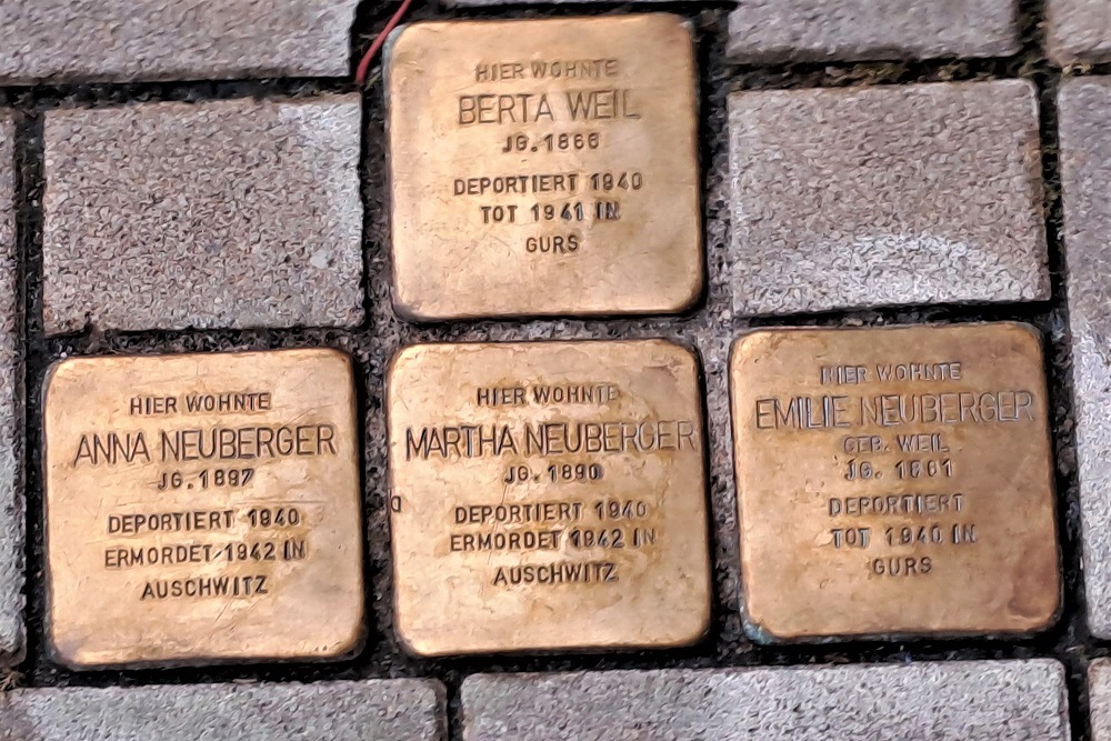 Stolpersteine Lameystrasse 13 #1