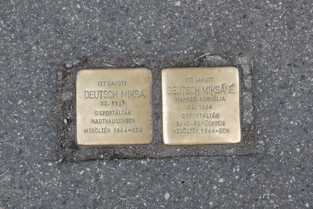 Stolpersteine Paulay Ede utca 15 #1