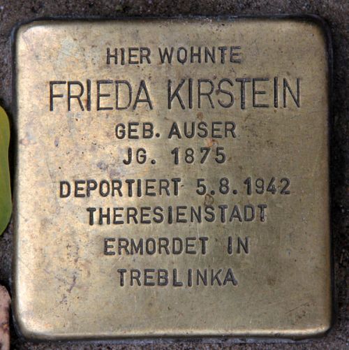 Stolpersteine Goltzstraße 42 #2