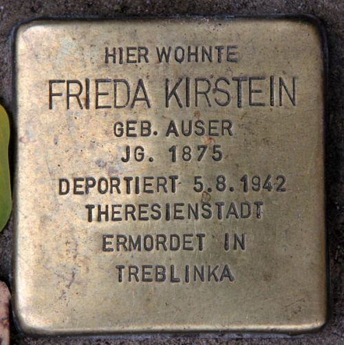 Stolpersteine Goltzstrae 42 #2