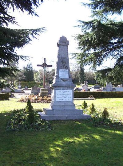 Oorlogsmonument Chambourcy #1