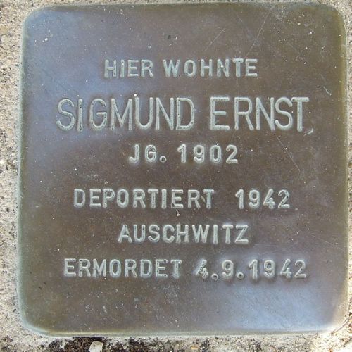 Stolperstein Wrzburger Strae 15