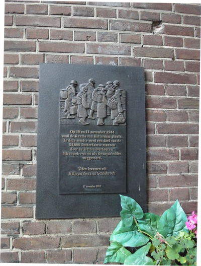 Memorial Razzia of Rotterdam RET-Depot #4