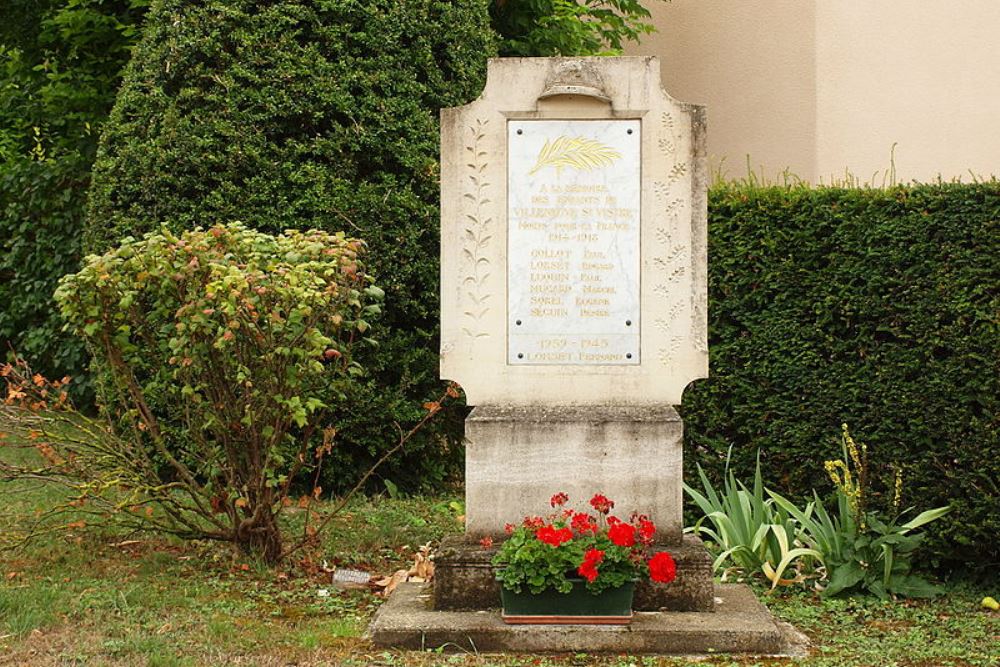 Oorlogsmonument Villeneuve-Saint-Vistre