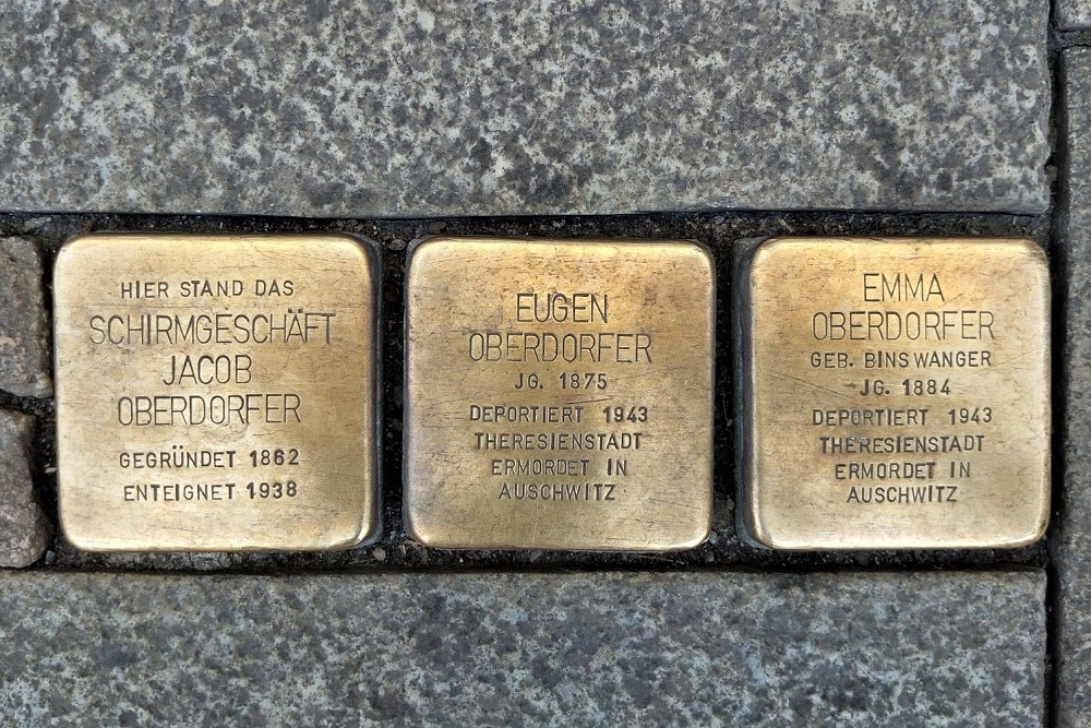 Stolpersteine Maximillianstrae 17