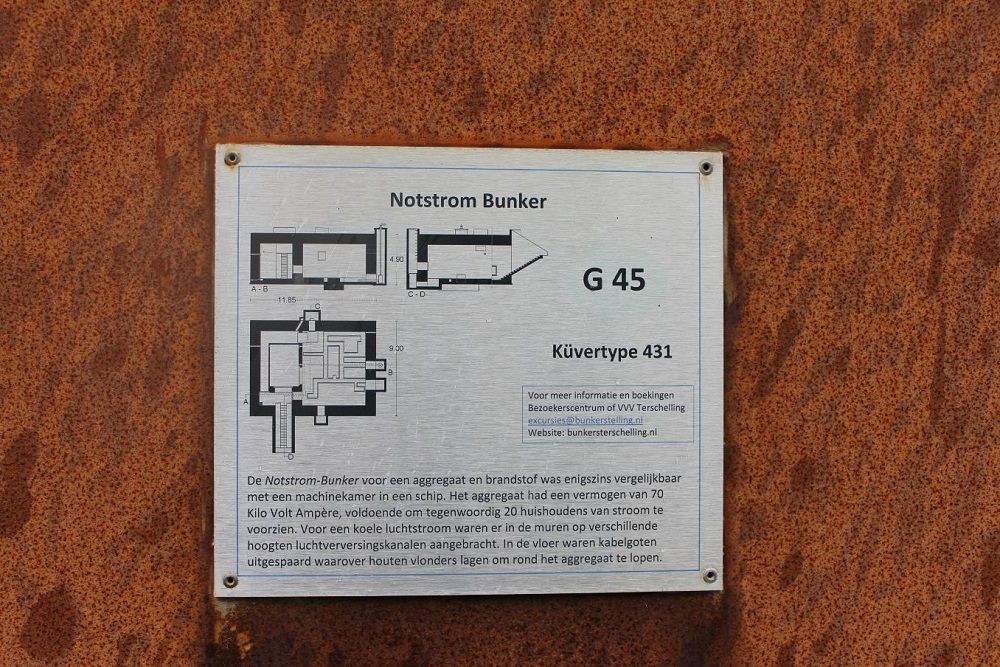 German Radarposition Tiger - Kvertype 431 Notstrombunker #2