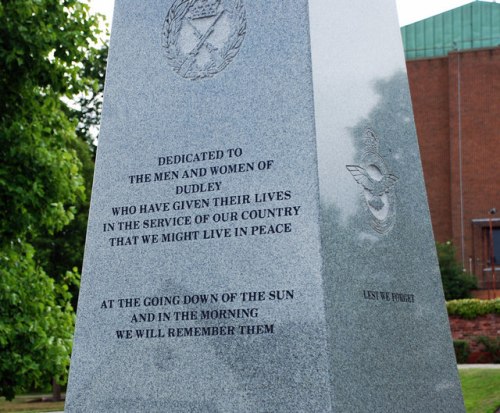 Oorlogsmonument Dudley #2