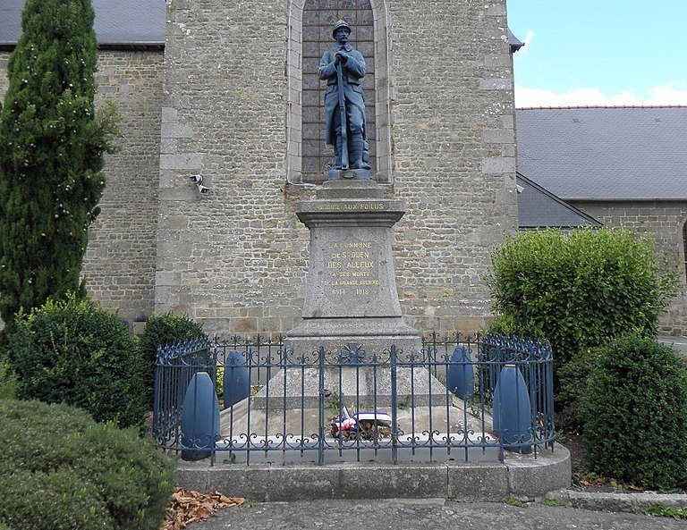 Oorlogsmonument Saint-Ouen-des-Alleux #1