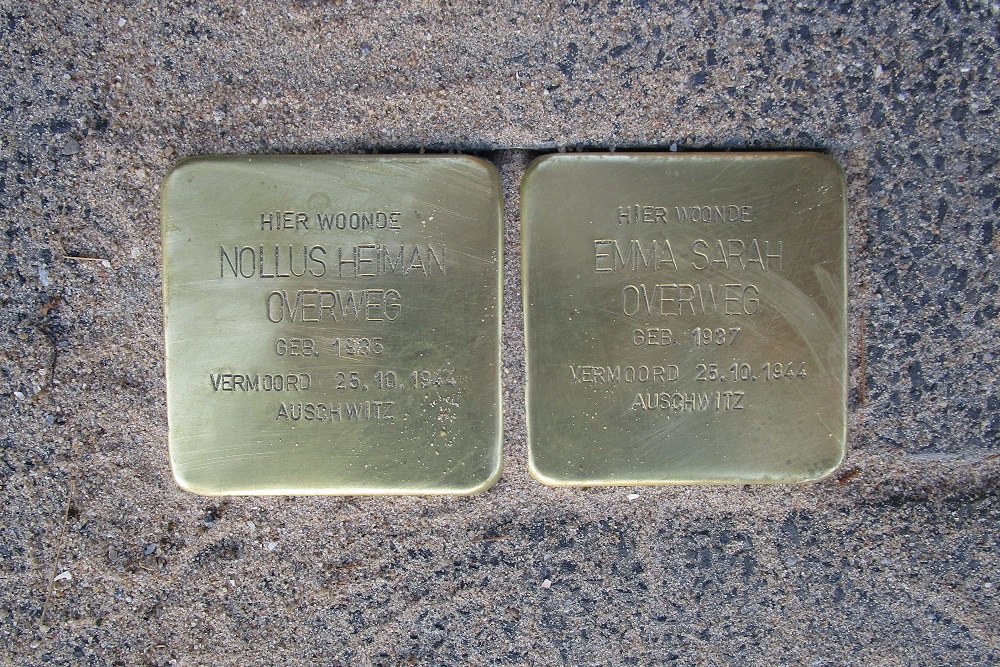 Stolpersteine Oranjelaan 89 #1