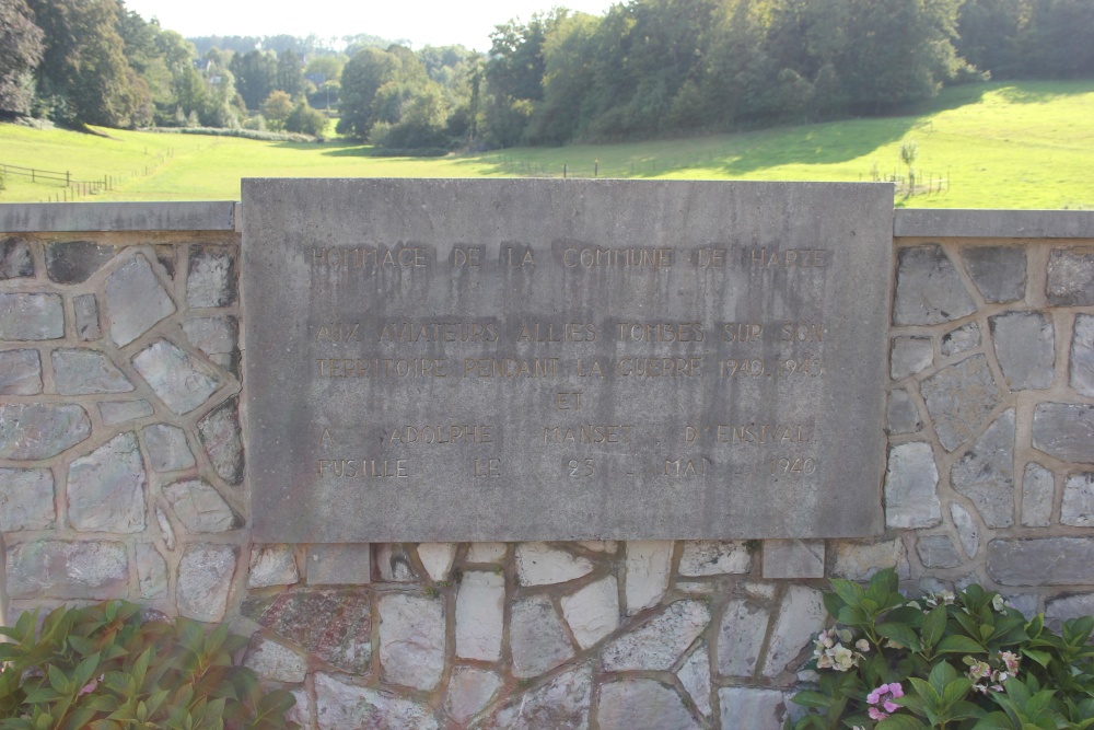 Memorial Killed Allied Airmen Harzé #2