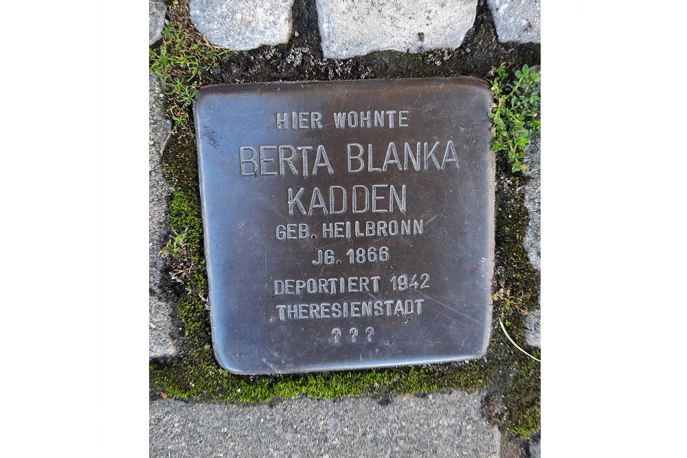 Stumbling Stones Steinstraße 40