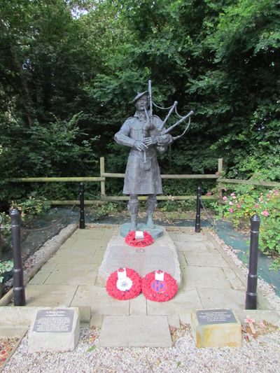 Memorial 51st  Highland Division Bréville-les-Monts #1