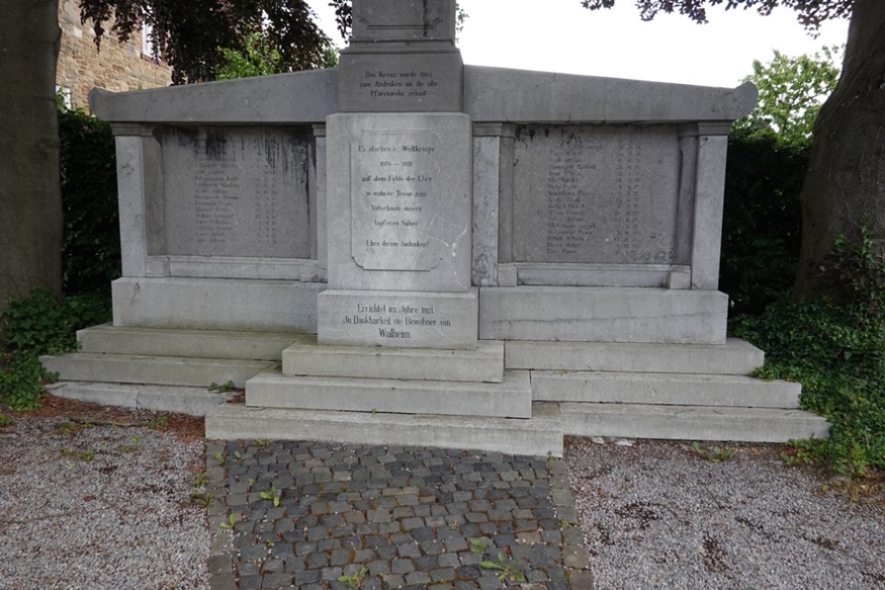 World War I Memorial Walheim #2
