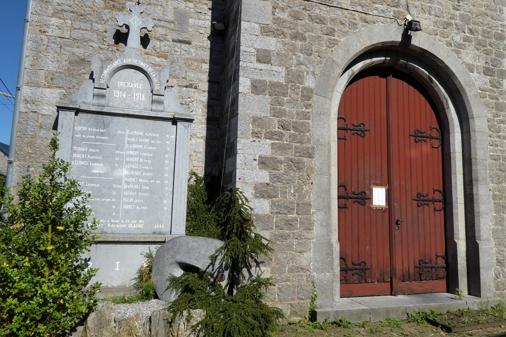 War Memorial Drhance #1