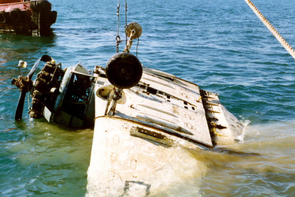 Crashlocatie Douglas SBD-5 Dauntless #1