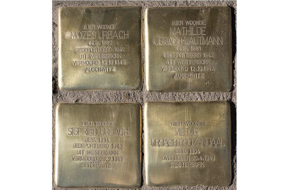 Stolpersteine Roggestraat 20 #1