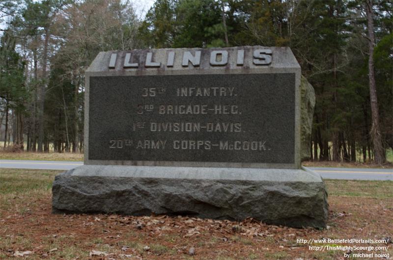 Monument 35th Illinois Infantry