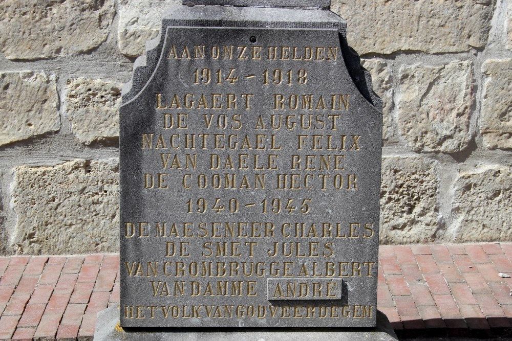 Oorlogsmonument Godveerdegem #3