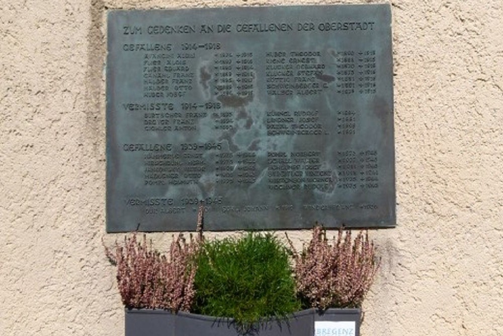 War Memorial Bregenzer Oberstadt #2