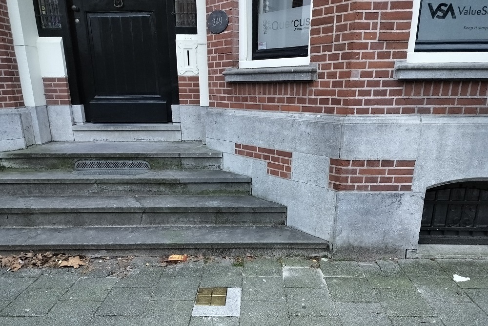 Stolpersteine Heemraadssingel 249 #4