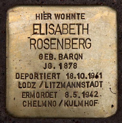 Stolpersteine Schaperstrae 22 #2