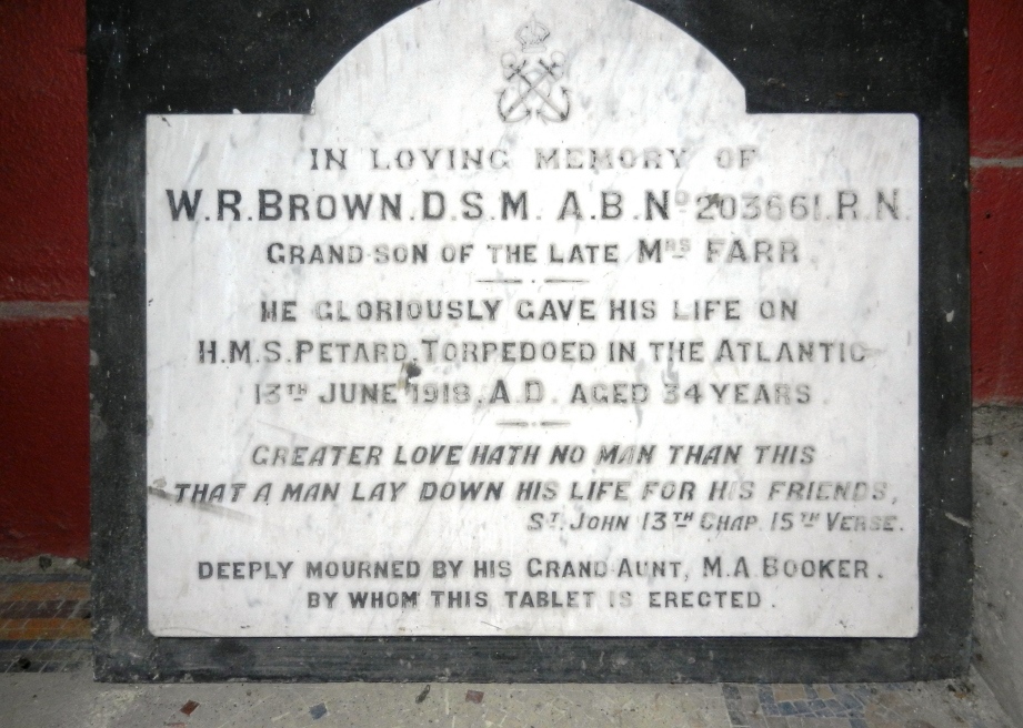Memorial W.R. Brown #1