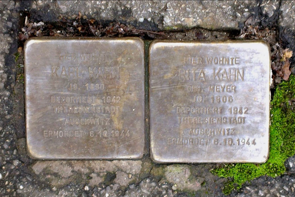 Stumbling Stones Wollhausstraße 40 #1