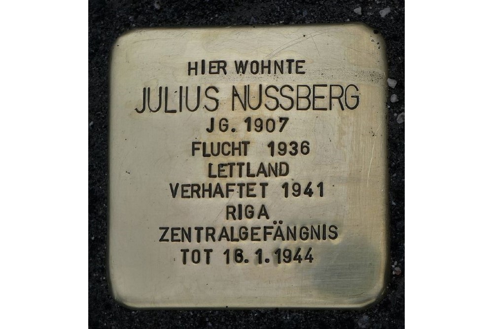 Stolperstein Zschopauer Strae 55 #1