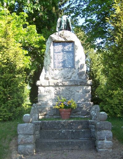 War Memorial Hötzelsroda #1