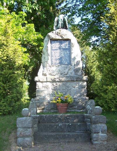 War Memorial Htzelsroda #1