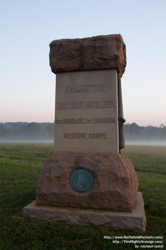 Monument 18th Ohio Battery